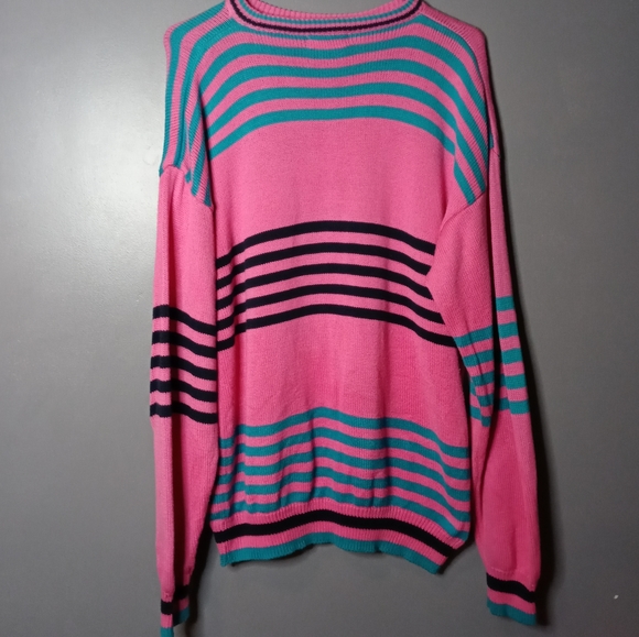 Vintage 80s Knit Sweater - Picture 4 of 5